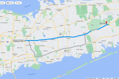 google-map-holiday-inn-to-manorville