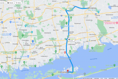 google-map-hauppauge-to-ocean-parkway